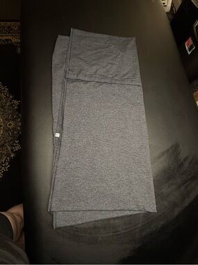 lululemon athletica Heathered Gray Scarf Wrap